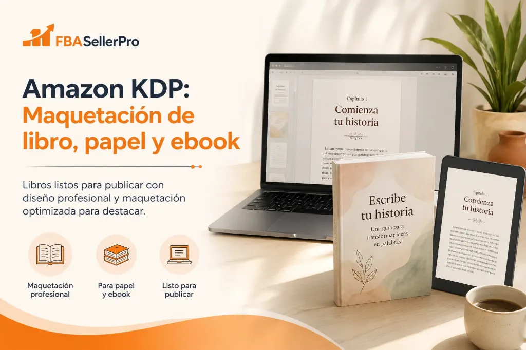Maquetación de libro, papel y ebook